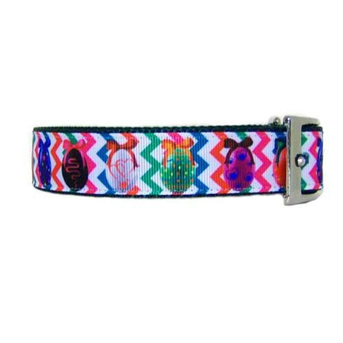 Bright Easter Eggs Pet Collar - For dogs and cats - dog-collar-fancy