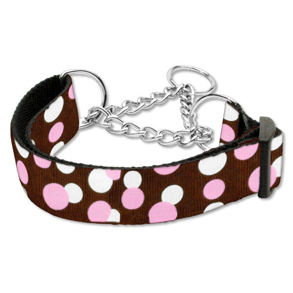 Martingale dog collar confetti chocolate