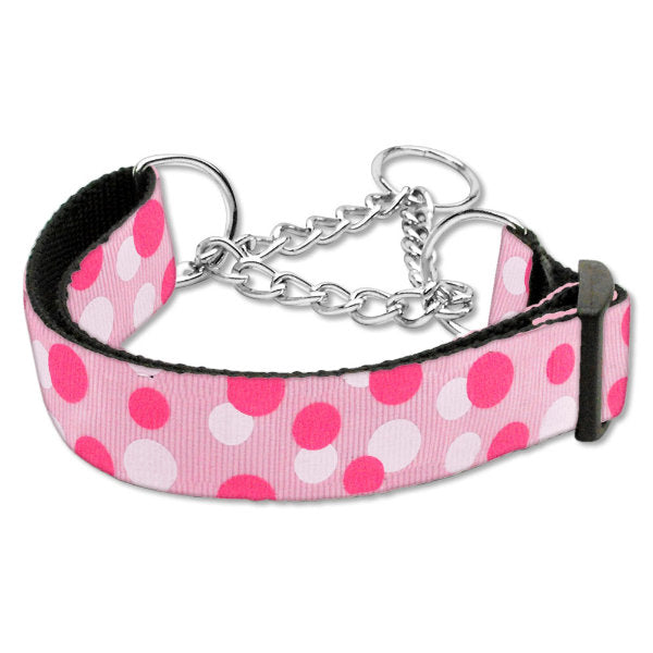 Martingale dog collar confetti light pink
