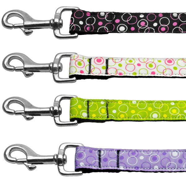 Retro printed dog leashes