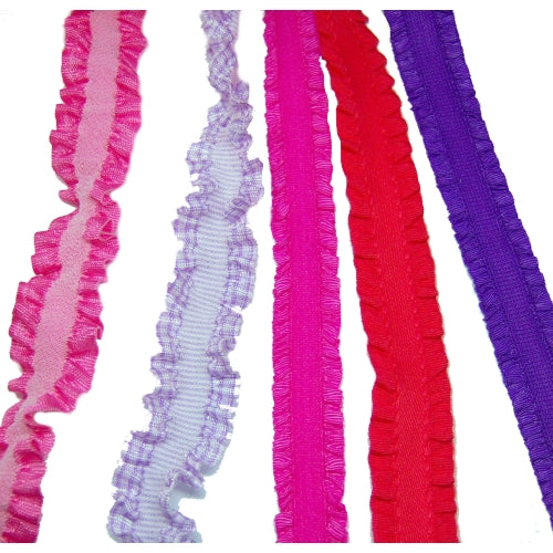 Pretty Little Thing Ruffled Crystal Pet Collar - Small to Medium Dogs - dog-collar-fancy