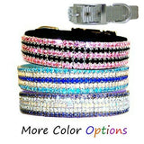 Custom Crystal Pet Collar Large - For medium to large dogs - dog-collar-fancy