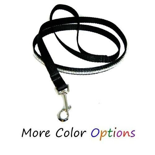 Custom One Row Crystal Pet Leash - crystal leashes - dog-collar-fancy