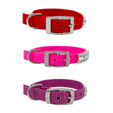 "BE MY VALENTINE" Crystal Pet Collar