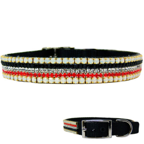 Autumn Air Crystal dog Collar