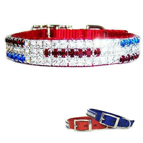 USA Proud Patriotic Pet Collar - For dogs and cats - dog-collar-fancy