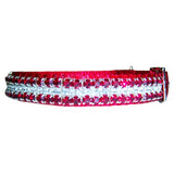 A Love Story Crystal Pet Collar - For dogs and cats - dog-collar-fancy