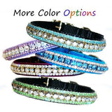 Big Bling Custom Crystal Pet Collar - For dogs and cats - dog-collar-fancy
