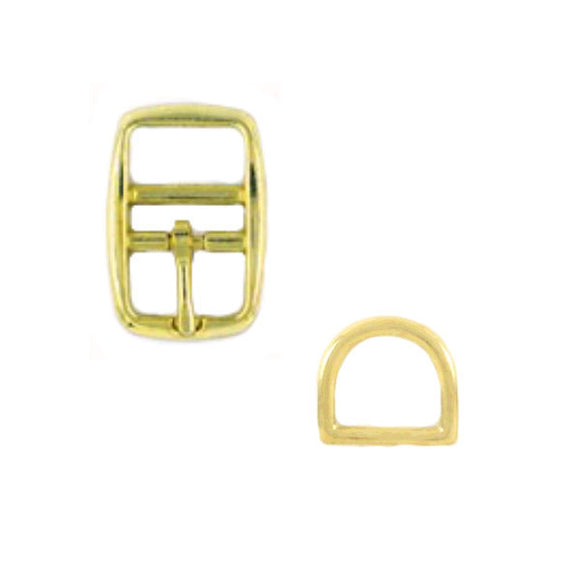 Brass Hardware option for pet collars