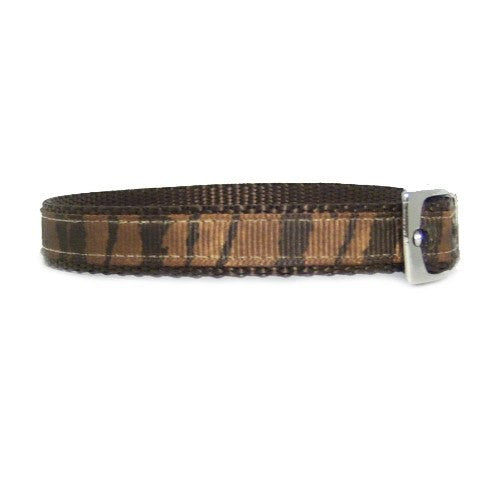 Brown Animal Prints Decorative Pet Collar - For dogs and cats - dog-collar-fancy