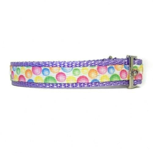 Bubblegum Pet Collar - For dogs and cats - dog-collar-fancy