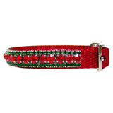Christmas Joy Crystal Pet Collar - For dogs and cats - dog-collar-fancy