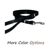 Custom Pet Leash with Accent Crystals - crystal leashes - dog-collar-fancy