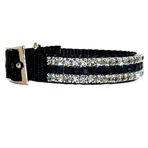 Evening Formal Crystal Pet Collar - For dogs and cats - dog-collar-fancy