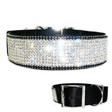Formal Fabulous 2 Inch Crystal Dog Collar - For large dogs - dog-collar-fancy