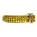 Gold Sparkle Bling Collar - For dogs and cats - dog-collar-fancy