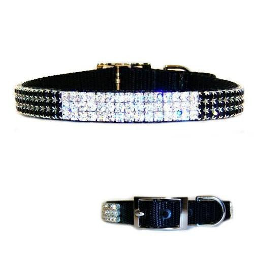 Grand Entrance Crystal Pet Collar - For dogs and cats - dog-collar-fancy