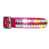 Kiss Me Pretty Crystal Pet Collar - For dogs and cats - dog-collar-fancy