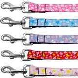 Butterflies printed dog leash