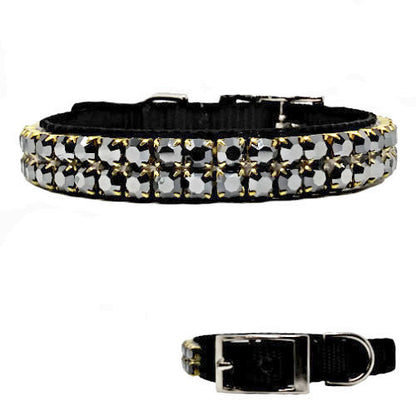 Mirror Mirror Crystal Pet Collar - For dogs and cats - dog-collar-fancy