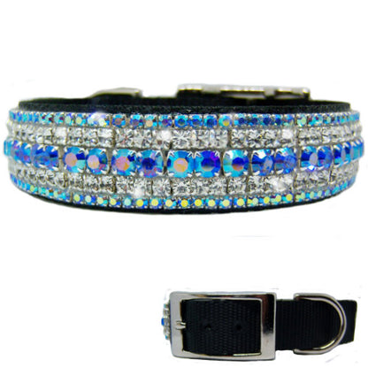 Mystical Bling Bling Dog Collar - For medium to large dogs - dog-collar-fancy