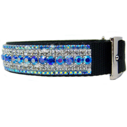 Mystical Bling Bling Dog Collar - For medium to large dogs - dog-collar-fancy