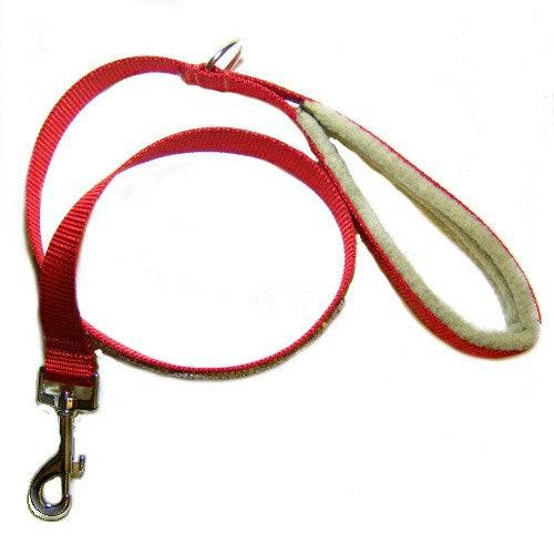 Padded Handle Pet Leash - Small to Large Dogs - dog-collar-fancy