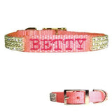 Personalized Crystal Pet Collar - For dogs and cats - dog-collar-fancy