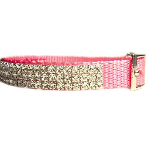 Personalized Crystal Pet Collar - For dogs and cats - dog-collar-fancy