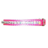 Small Dog Collar 1 Row Crystals - For small dogs and cats - dog-collar-fancy