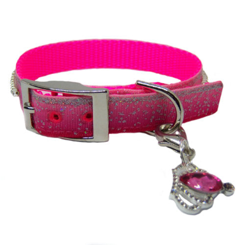 Sparkle Me Crystal Pet Collar - For dogs and cats - dog-collar-fancy
