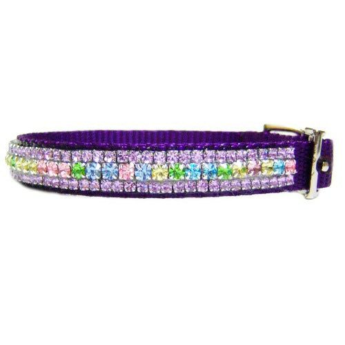 Spring Garden Crystal Pet Collar - For dogs and cats - dog-collar-fancy