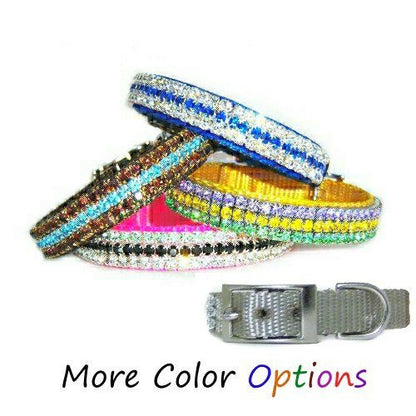 Star Diamonds Custom Pet Collar Medium - For dogs and cats - dog-collar-fancy