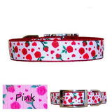 Sweet Roses Decorative Dog Collar - For dogs and cats - dog-collar-fancy