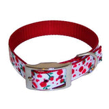 Sweet Roses Decorative Dog Collar - For dogs and cats - dog-collar-fancy