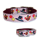 Thanksgiving Day Dog Collar - For medium to large dogs - dog-collar-fancy
