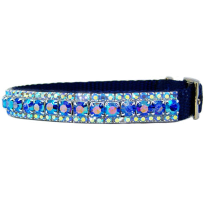 The Flashy Pooch Crystal Pet Collar - For dogs and cats - dog-collar-fancy